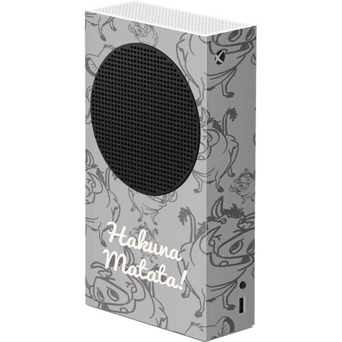 Disney The Lion King Hakuna Matata Xbox Series S Console Skin