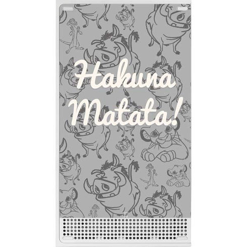 Disney The Lion King Hakuna Matata Xbox Series S Console Skin