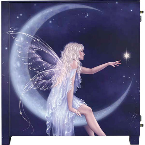 Rachel Anderson Half Moon Fairy Corsair 4000D Tempered Glass Mid-Tower ATX Case Skin