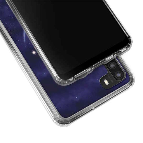 Rachel Anderson Half Moon Fairy Galaxy A21 Clear Case