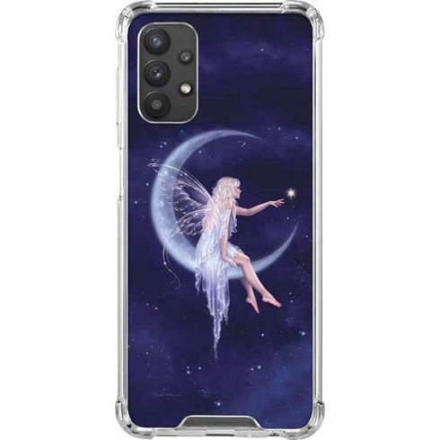 Rachel Anderson Half Moon Fairy Galaxy A32 5G Clear Case