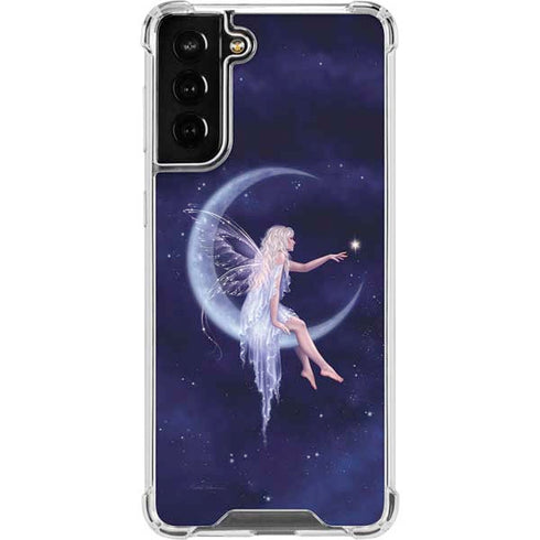 Rachel Anderson Half Moon Fairy Galaxy S21 FE Clear Case