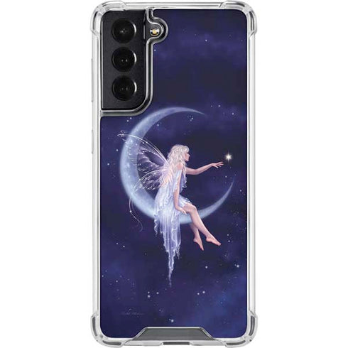 Rachel Anderson Half Moon Fairy Galaxy S22 Clear Case