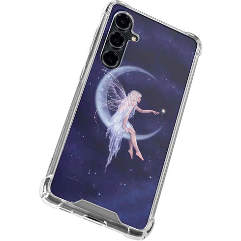 Half Moon Fairy by Rachel Anderson Galaxy S23 FE Clear Case