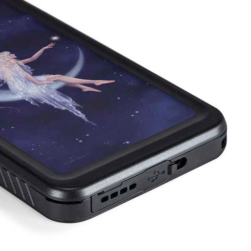 Rachel Anderson Half Moon Fairy Galaxy S23 Plus Waterproof Case