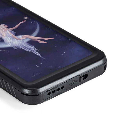Rachel Anderson Half Moon Fairy Galaxy S23 Waterproof Case