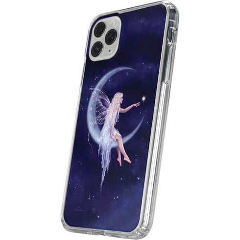 Half Moon Fairy by Rachel Anderson iPhone 11 Pro Clear Case