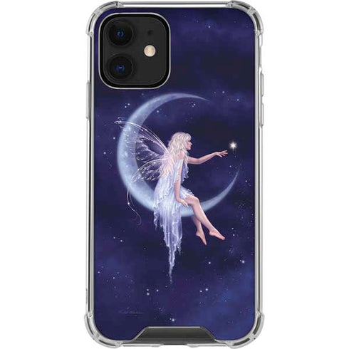 Rachel Anderson Half Moon Fairy iPhone 12 Clear Case