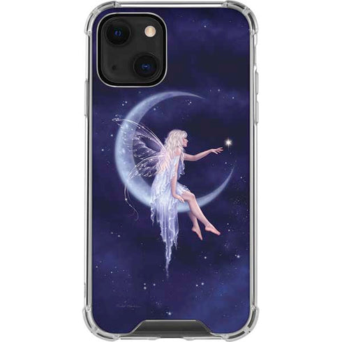 Rachel Anderson Half Moon Fairy iPhone 13 Mini Clear Case