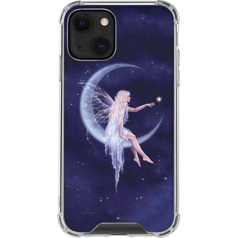 Rachel Anderson Half Moon Fairy iPhone 14 Clear Case