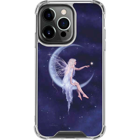 Half Moon Fairy by Rachel Anderson iPhone 15 Pro Clear Case
