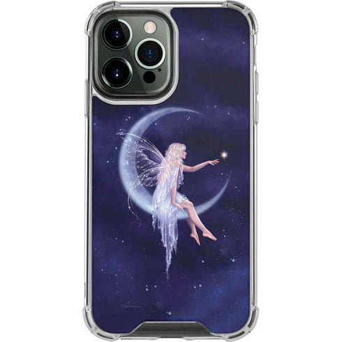 Rachel Anderson Half Moon Fairy iPhone 14 Pro Max Clear Case