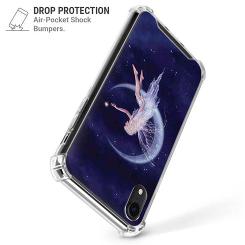Half Moon Fairy by Rachel Anderson iPhone XR Clear Case