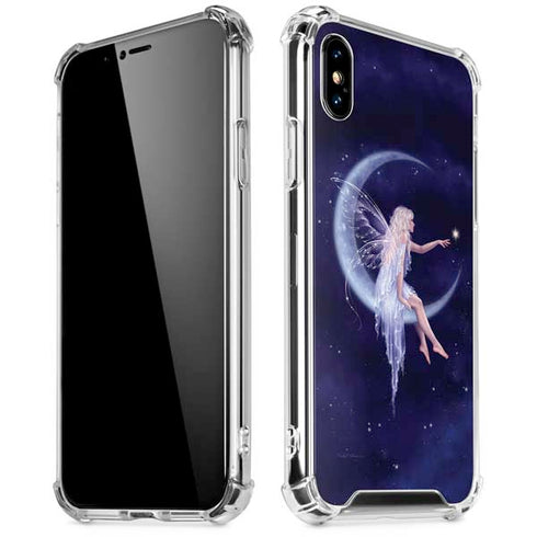 Half Moon Fairy by Rachel Anderson iPhone XS Max Clear Case