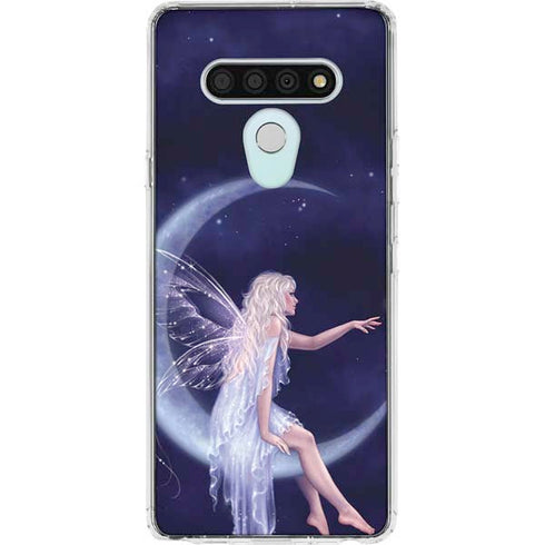 Half Moon Fairy by Rachel Anderson LG Stylo 6 Clear Case