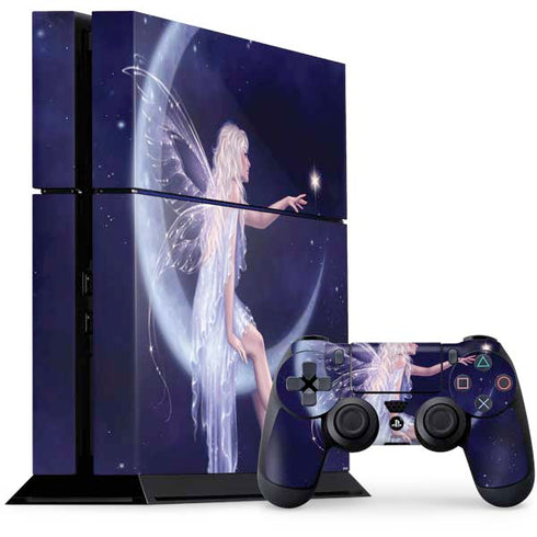 Rachel Anderson Half Moon Fairy PS4 Console and Controller Bundle Skin