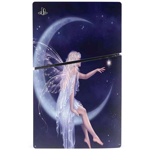 Half Moon Fairy by Rachel Anderson PS5 Slim Digital Edition Console Skin