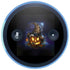 Halloween Cat and Jack O Lantern Pumpkin by Sarah Richter Amazon Echo Skin