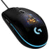 Halloween Cat and Jack O Lantern Pumpkin by Sarah Richter G203 Prodigy RGB Wired Gaming Mouse Skin