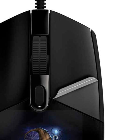 Halloween Cat and Jack O Lantern Pumpkin by Sarah Richter G203 Prodigy RGB Wired Gaming Mouse Skin