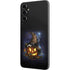 Halloween Cat and Jack O Lantern Pumpkin by Sarah Richter Galaxy A14 5G Skin
