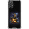 Halloween Cat and Jack O Lantern Pumpkin by Sarah Richter Galaxy A32 5G Clear Case