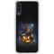 Halloween Cat and Jack O Lantern Pumpkin by Sarah Richter Galaxy A50 Clear Case