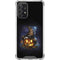Halloween Cat and Jack O Lantern Pumpkin by Sarah Richter Galaxy A72 5G Clear Case