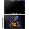 Halloween Cat and Jack O Lantern Pumpkin by Sarah Richter Galaxy Book 12in Skin