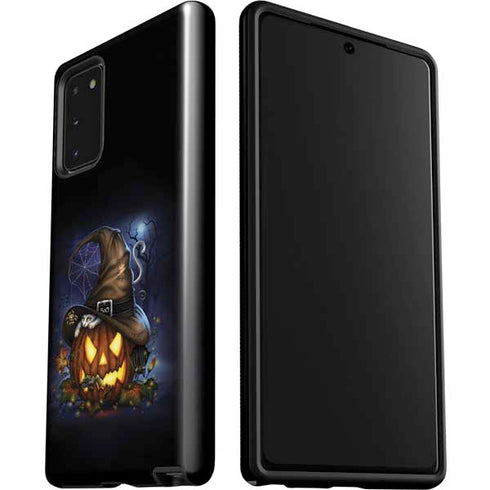 Halloween Cat and Jack O Lantern Pumpkin by Sarah Richter Galaxy Note20 5G Pro Case