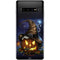 Halloween Cat and Jack O Lantern Pumpkin by Sarah Richter Galaxy S10 Plus Skin