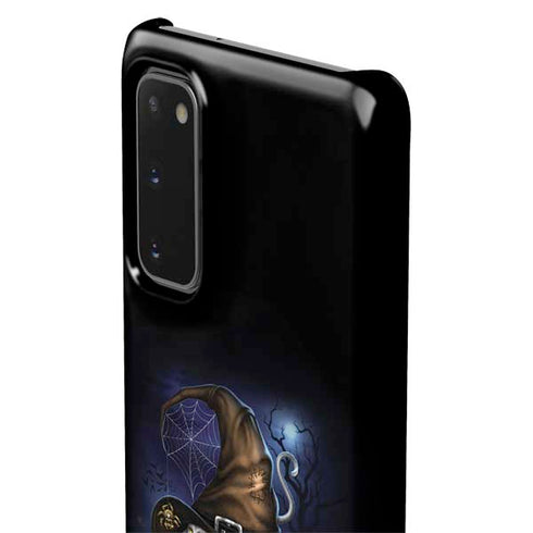 Halloween Cat and Jack O Lantern Pumpkin by Sarah Richter Galaxy S20 Lite Case
