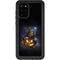 Halloween Cat and Jack O Lantern Pumpkin by Sarah Richter Galaxy S20 Plus Waterproof Case