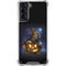 Halloween Cat and Jack O Lantern Pumpkin by Sarah Richter Galaxy S21 5G Clear Case