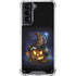 Halloween Cat and Jack O Lantern Pumpkin by Sarah Richter Galaxy S21 5G Clear Case