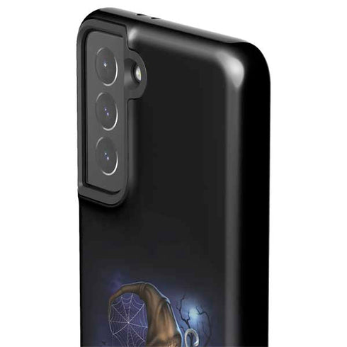 Halloween Cat and Jack O Lantern Pumpkin by Sarah Richter Galaxy S21 5G Pro Case
