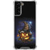 Halloween Cat and Jack O Lantern Pumpkin by Sarah Richter Galaxy S21 Plus 5G Clear Case