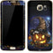 Halloween Cat and Jack O Lantern Pumpkin by Sarah Richter Galaxy S7 Edge Skin