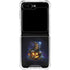 Halloween Cat and Jack O Lantern Pumpkin by Sarah Richter Galaxy Z Flip5 5G Clear Case