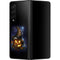Halloween Cat and Jack O Lantern Pumpkin by Sarah Richter Galaxy Z Fold3 5G Skin