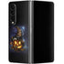Halloween Cat and Jack O Lantern Pumpkin by Sarah Richter Galaxy Z Fold4 5G Skin