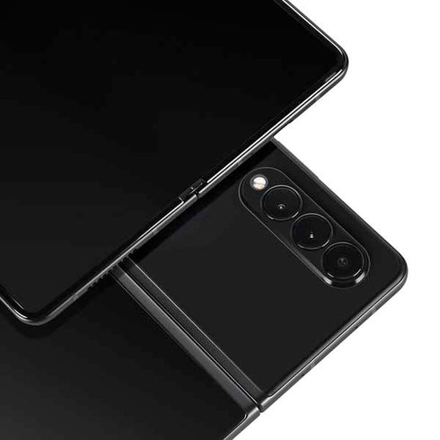 Halloween Cat and Jack O Lantern Pumpkin by Sarah Richter Galaxy Z Fold4 5G Skin