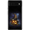 Halloween Cat and Jack O Lantern Pumpkin by Sarah Richter Google Pixel 6 Skin