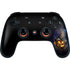 Halloween Cat and Jack O Lantern Pumpkin by Sarah Richter Google Stadia Controller Skin