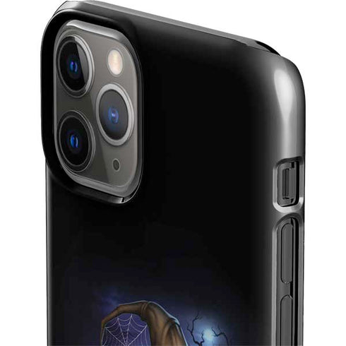 Halloween Cat and Jack O Lantern Pumpkin by Sarah Richter iPhone 11 Pro Lite Case
