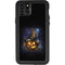 Halloween Cat and Jack O Lantern Pumpkin by Sarah Richter iPhone 11 Pro Max Waterproof Case