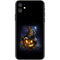 Halloween Cat and Jack O Lantern Pumpkin by Sarah Richter iPhone 11 Skin