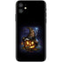 Halloween Cat and Jack O Lantern Pumpkin by Sarah Richter iPhone 11 Skin