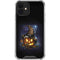Halloween Cat and Jack O Lantern Pumpkin by Sarah Richter iPhone 12 Clear Case