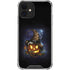 Halloween Cat and Jack O Lantern Pumpkin by Sarah Richter iPhone 12 Clear Case